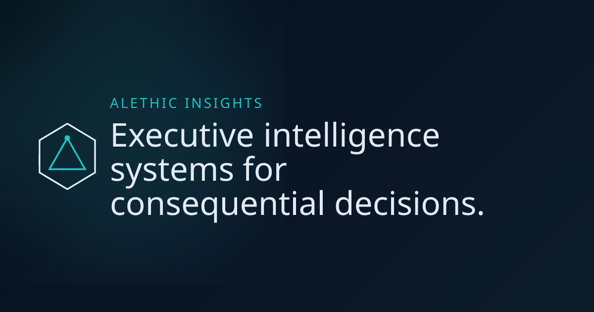 Alethic Insights | Executive Intelligence Systems